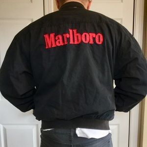 Vintage Marlboro bomber jacket